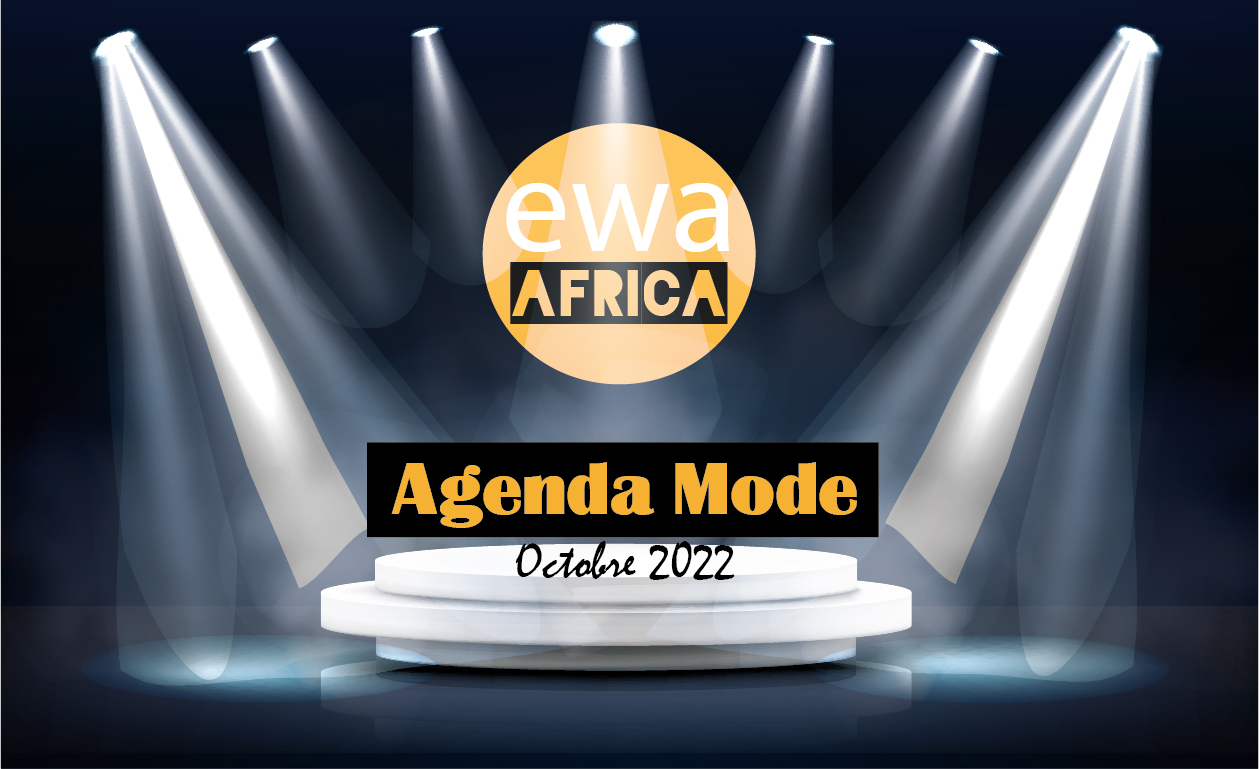 Agenda des événements mode en Afrique en Octobre 2022